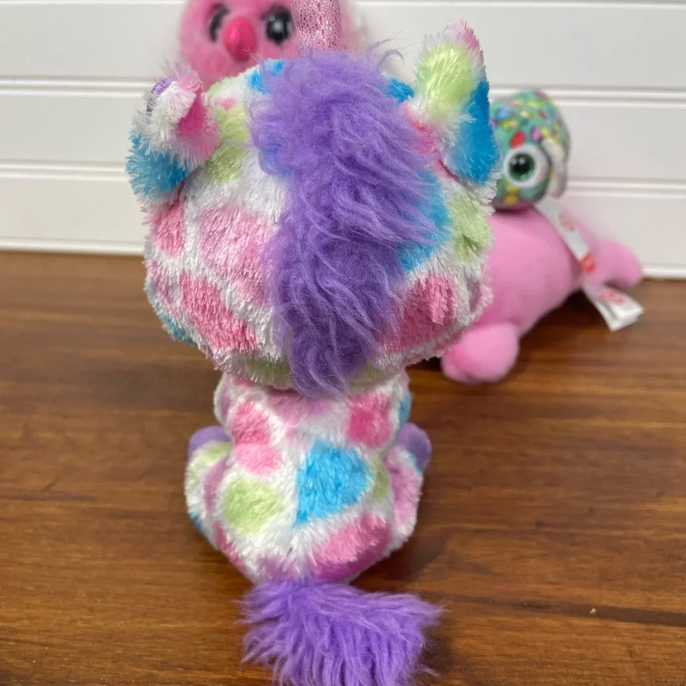 Set of 5 Beanie Boos Seal, Koala, Husky, Owl, Unicorn - Picture 13 of 14